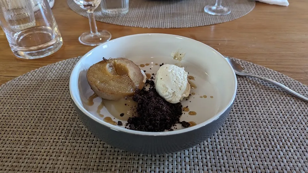 Poire Rôtie Au Miel